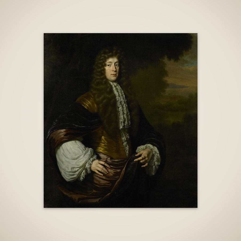 Portrait of Hendrick Bicker (1649 - 1718), burgomaster of Amsterdam unframed print