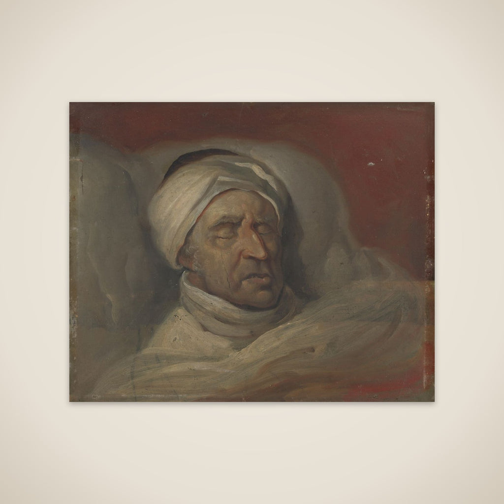 Mr. Willem Bilderdijk na zijn dood unframed print