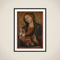 Maria met kind framed
