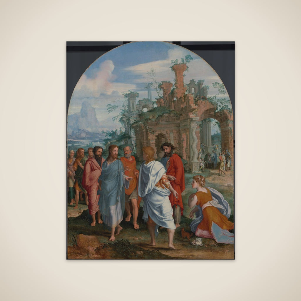 Jesus and the Canaanite Woman unframed print
