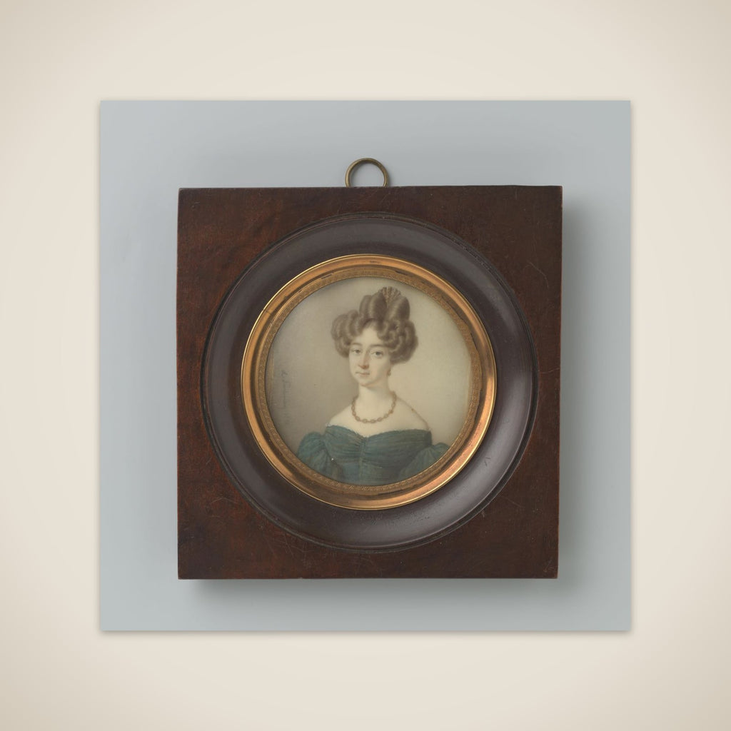 Portretminiatuur Geertruida Anna Elisabeth Hoffmann unframed print