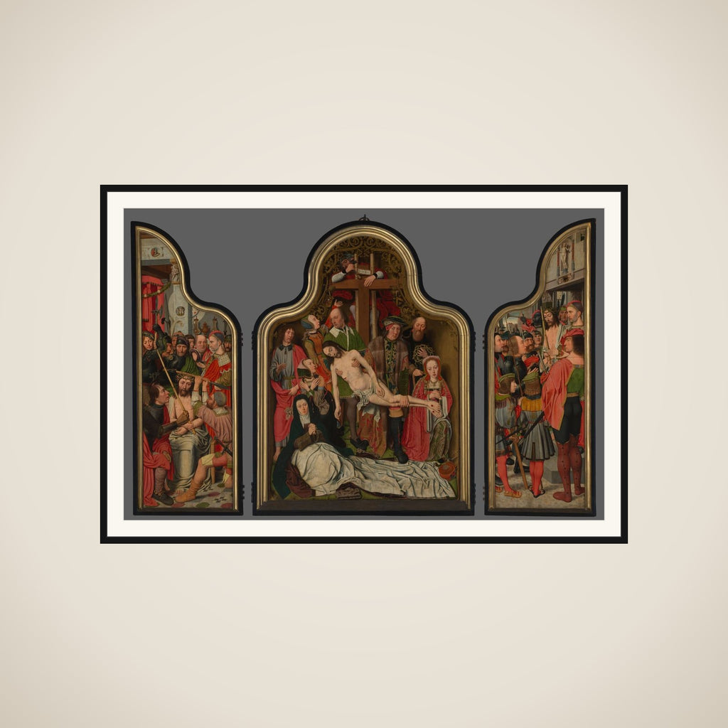 Passietriptiek framed