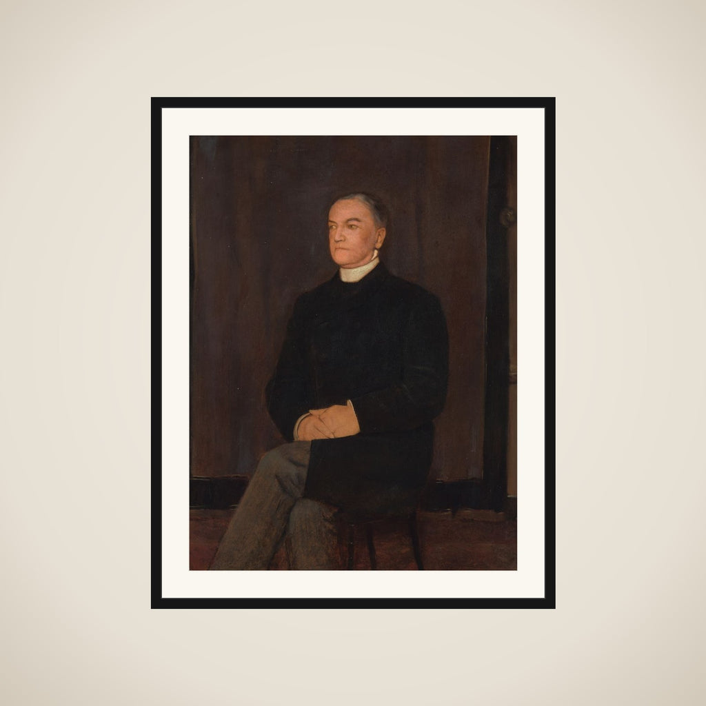 Portrait of Augustinus Gerardus Hubertus van Rijckevorsel framed