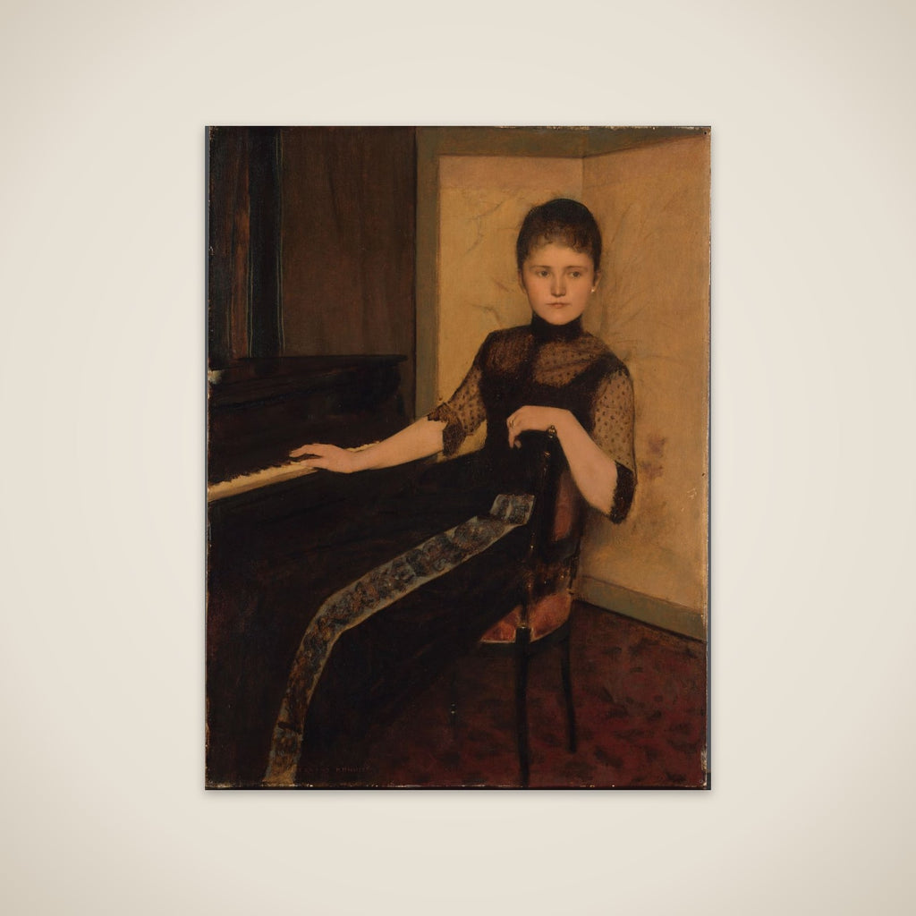 Portrait of Jonkvrouwe Maria Francisca Louisa Dommer van Poldersveldt unframed print