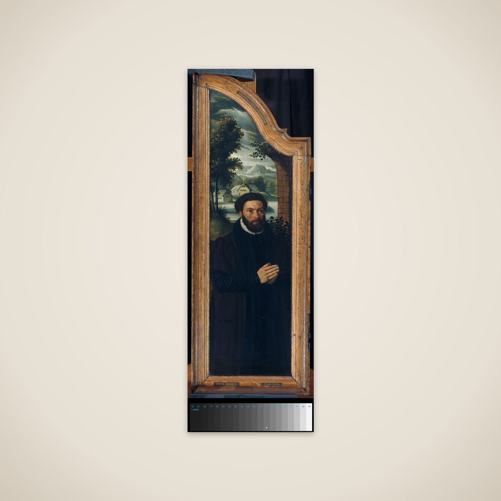 Wing of a Triptych with the Portrait of Julien de Brouckere unframed print