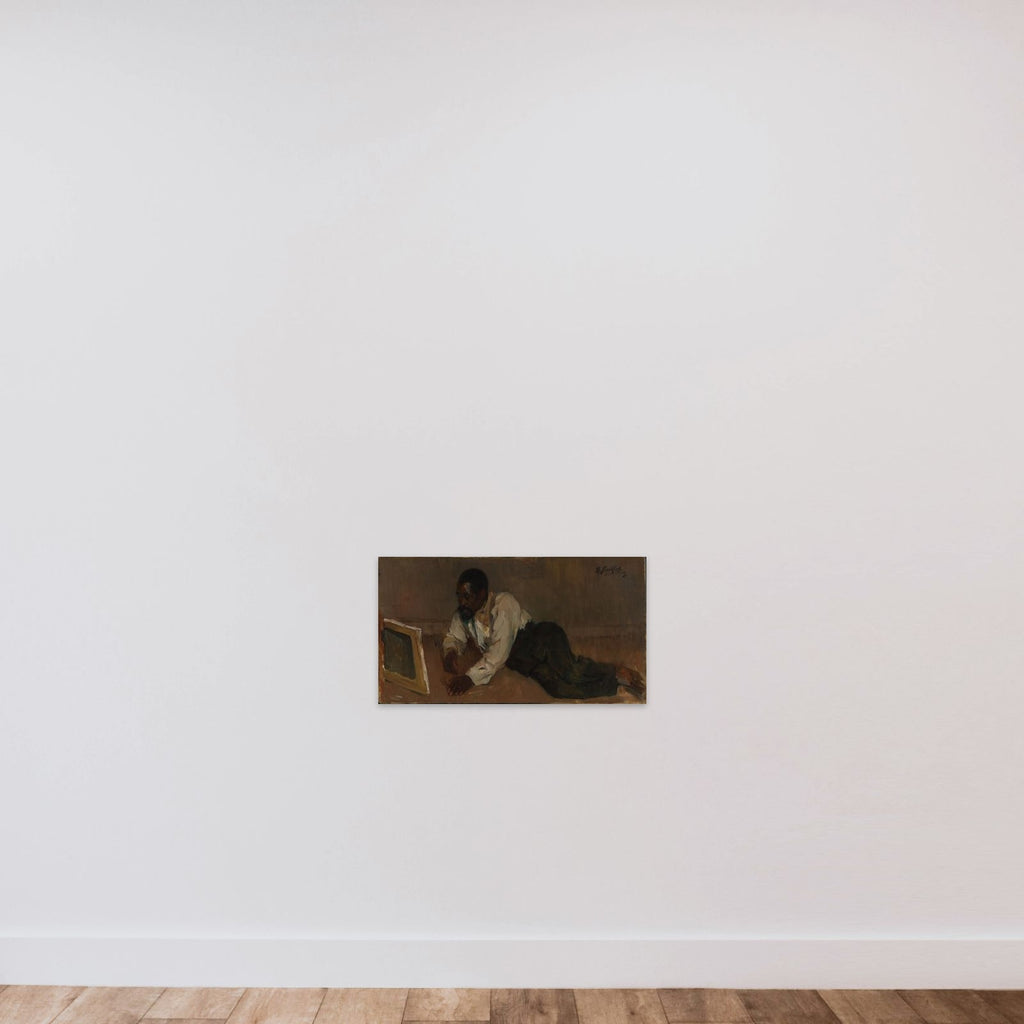 Nieuwsgierig unframed — shown to scale