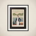 Portrait of Maarten Mak framed