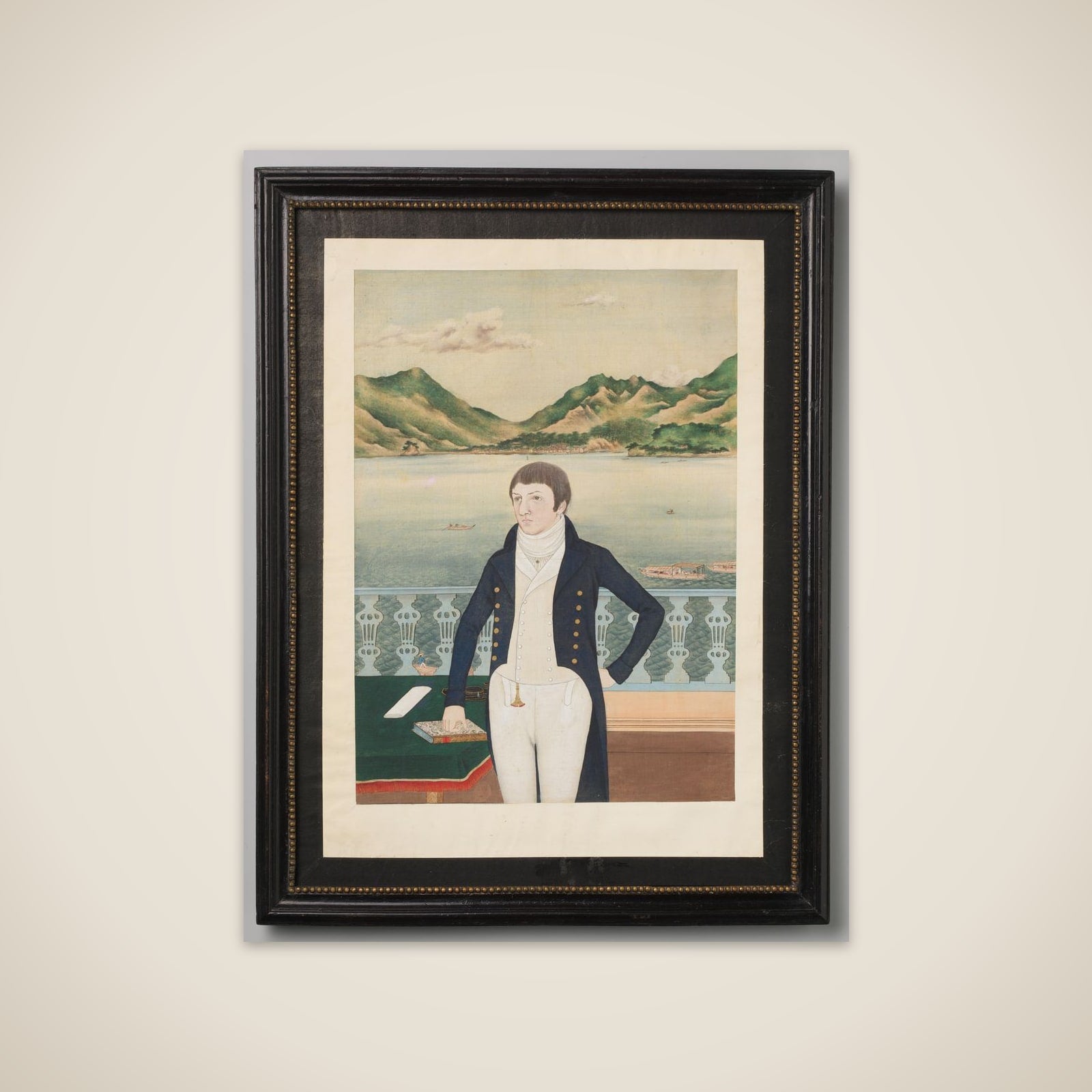 Portrait of Maarten Mak unframed print
