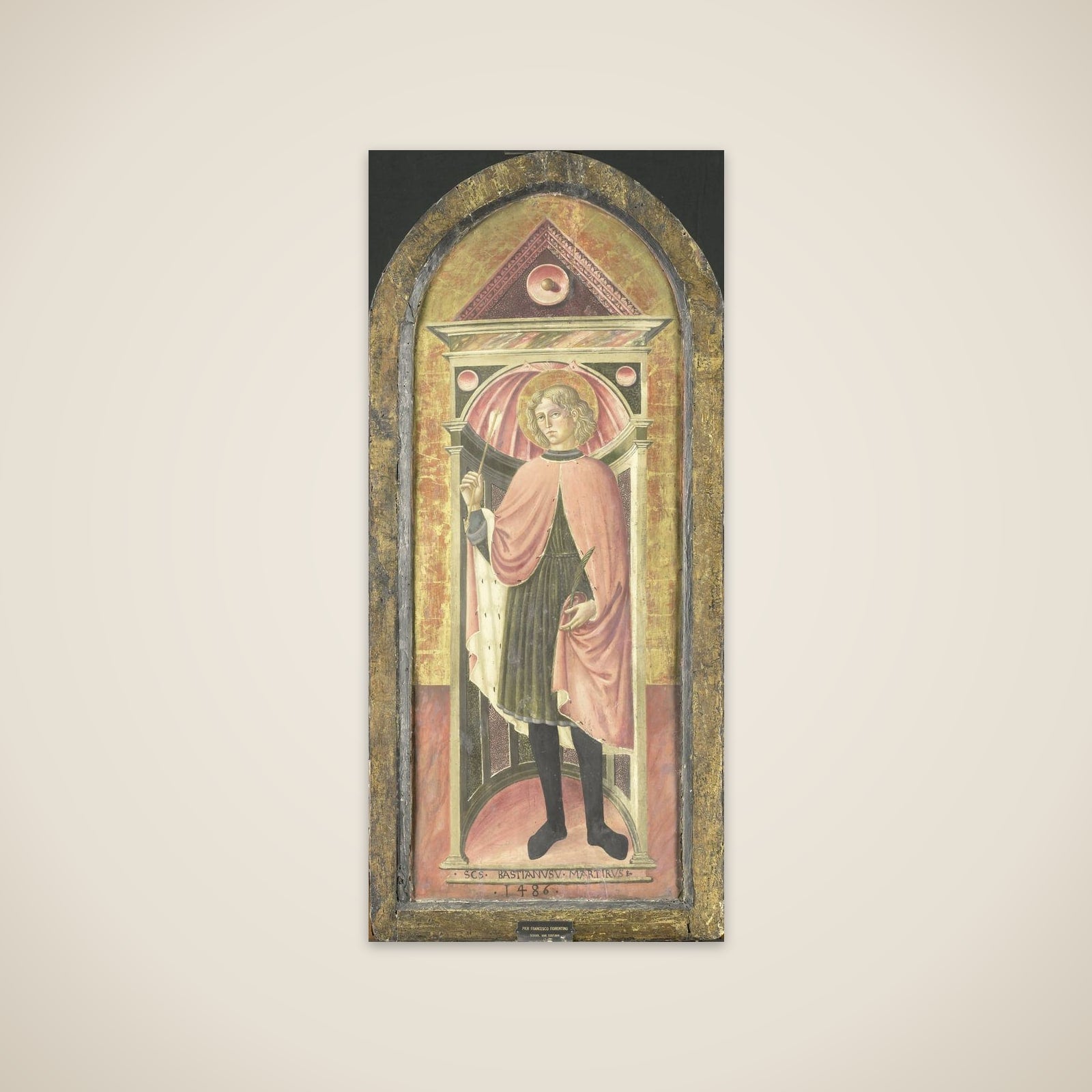Saint Sebastian unframed print