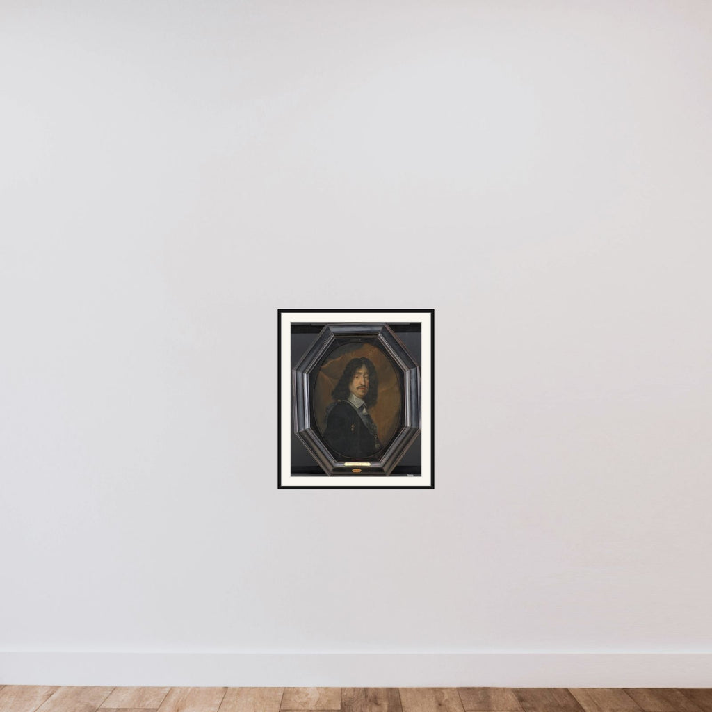 Frederik III framed — shown to scale