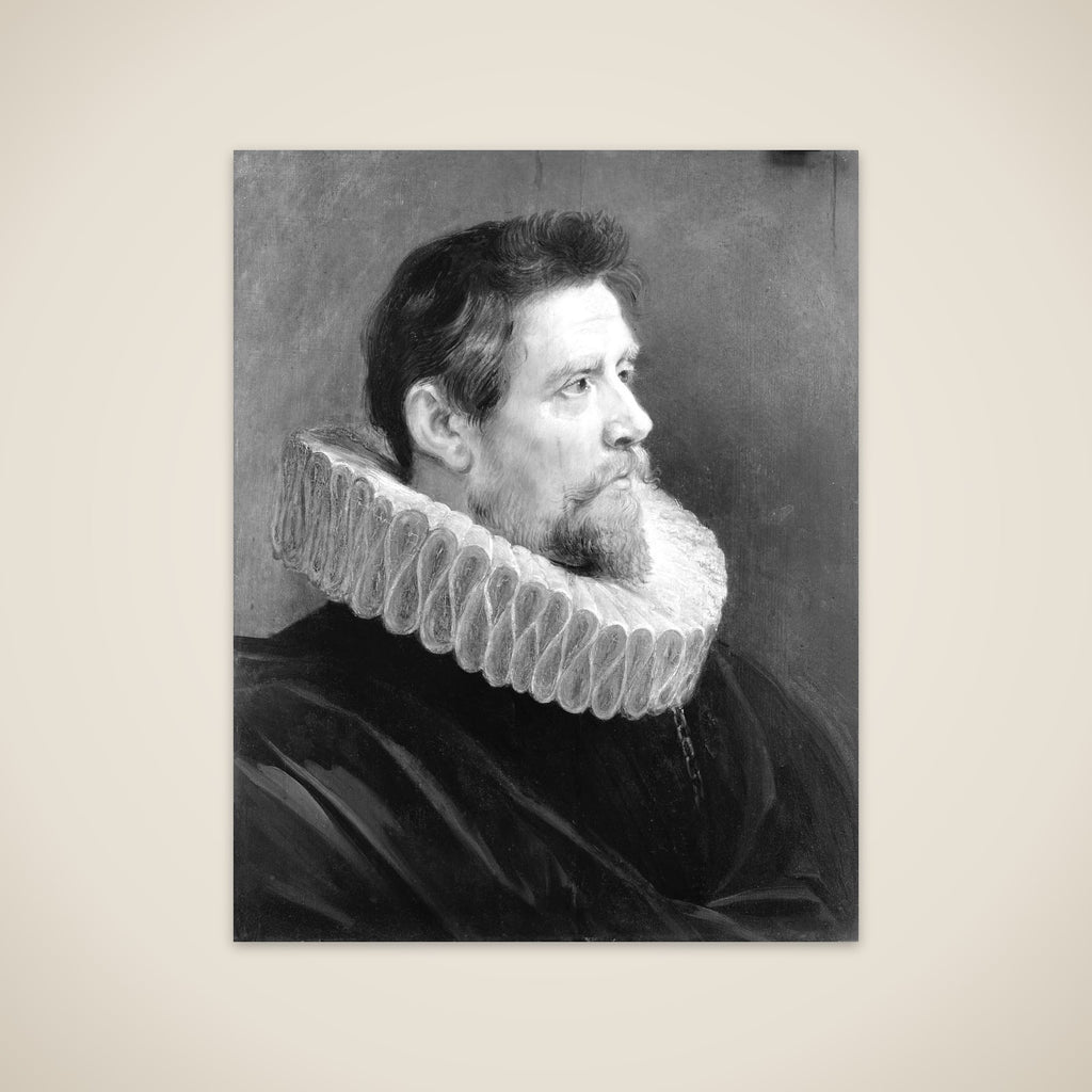 Mandsportræt unframed print
