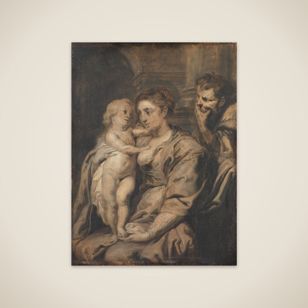 Den hellige Familie unframed print