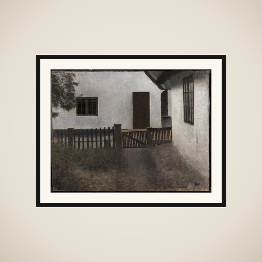 Husgavle. Frederiksværk. Sommer. framed