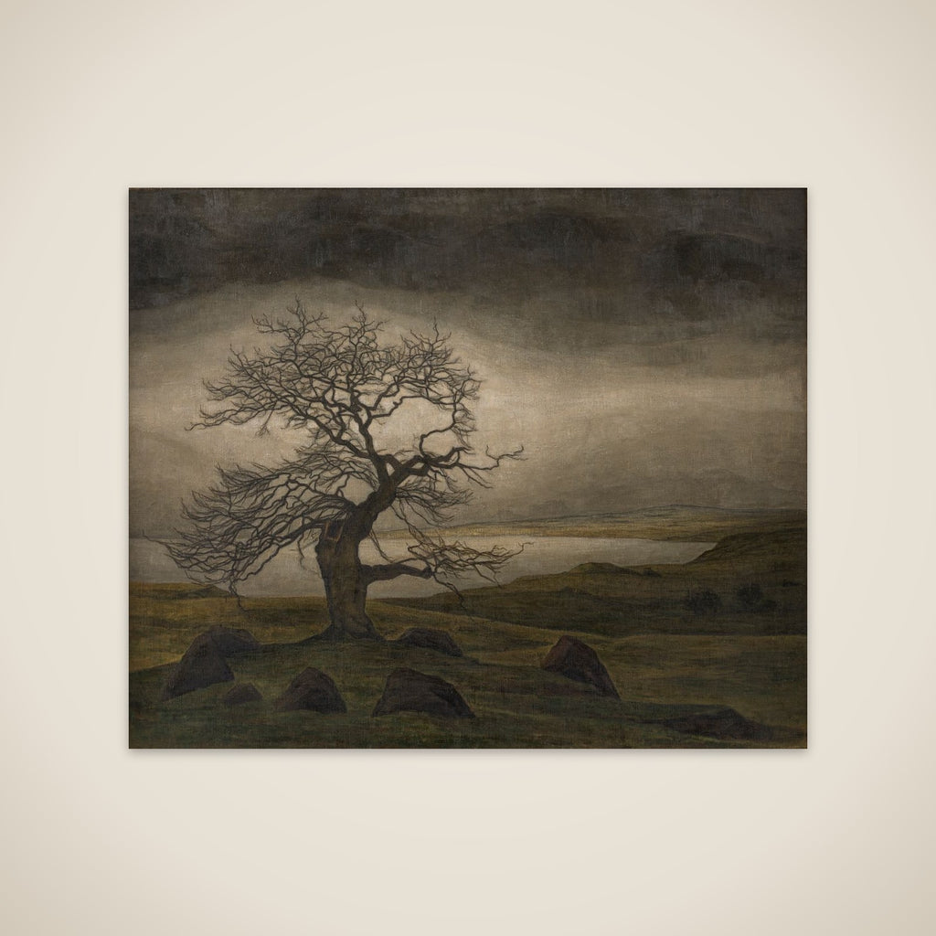 Landskab unframed print