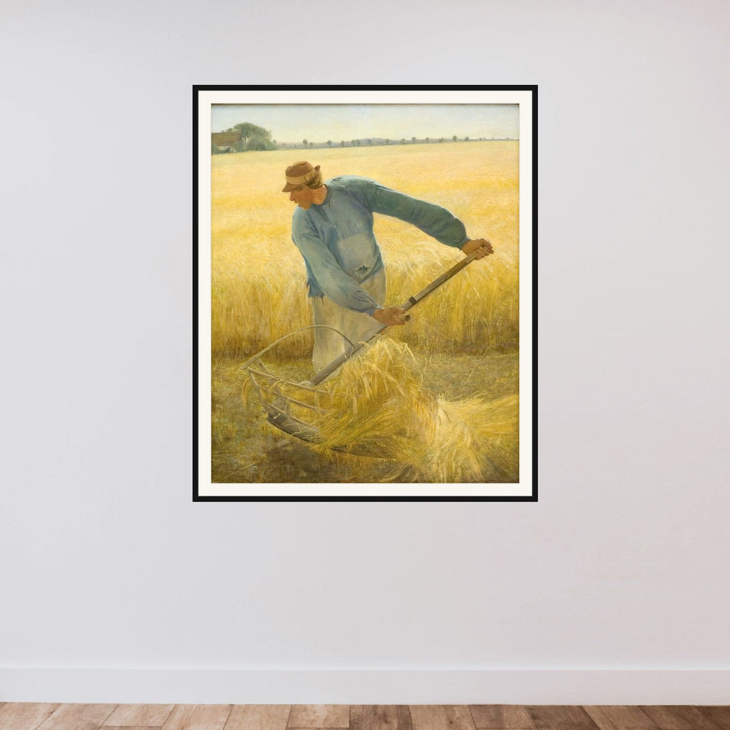 I Høst framed — shown to scale