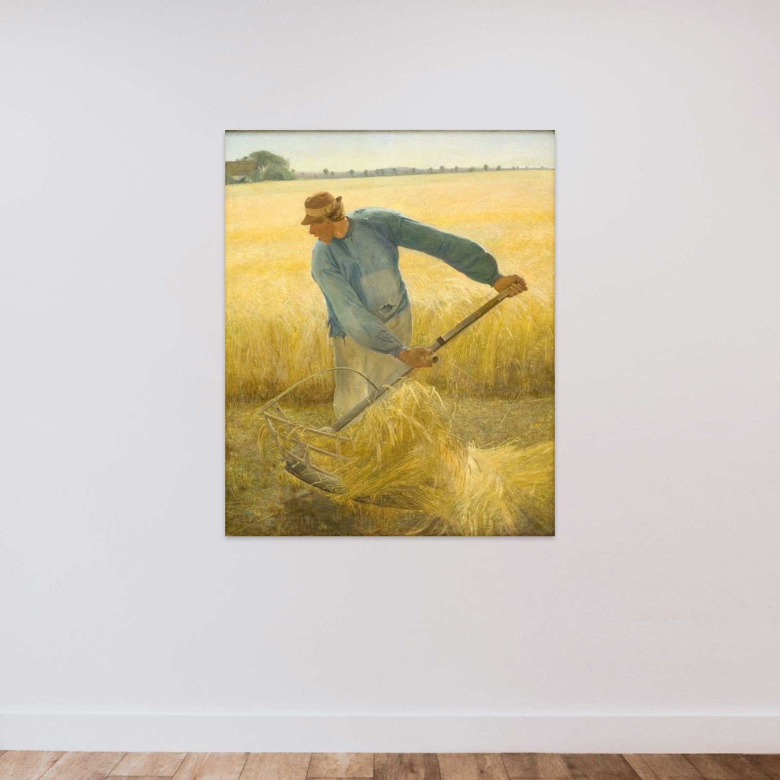 I Høst unframed — shown to scale