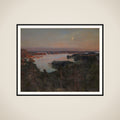 Sommeraften, Haiko-Fjorden framed