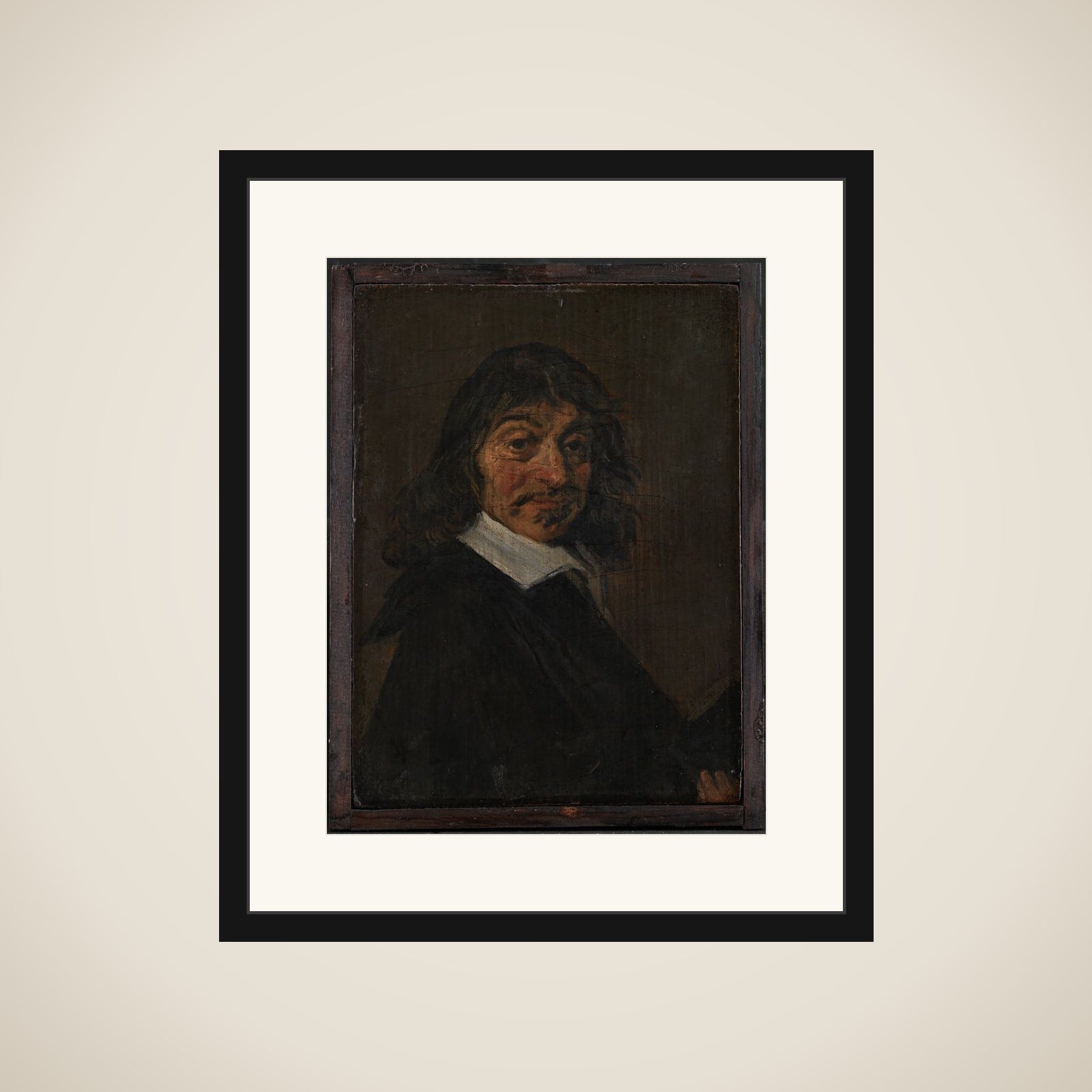 René Descartes (1596-1650) framed