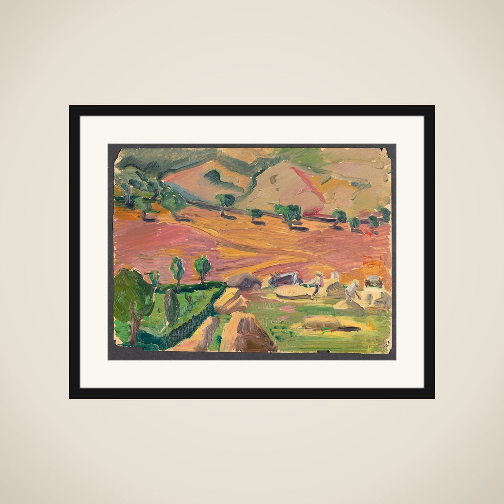 Landskab framed