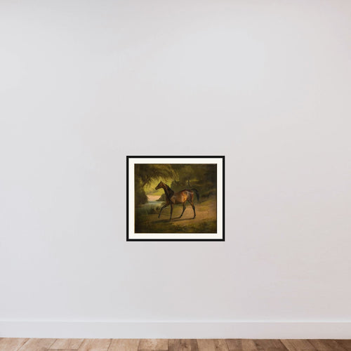 Antonia framed — shown to scale
