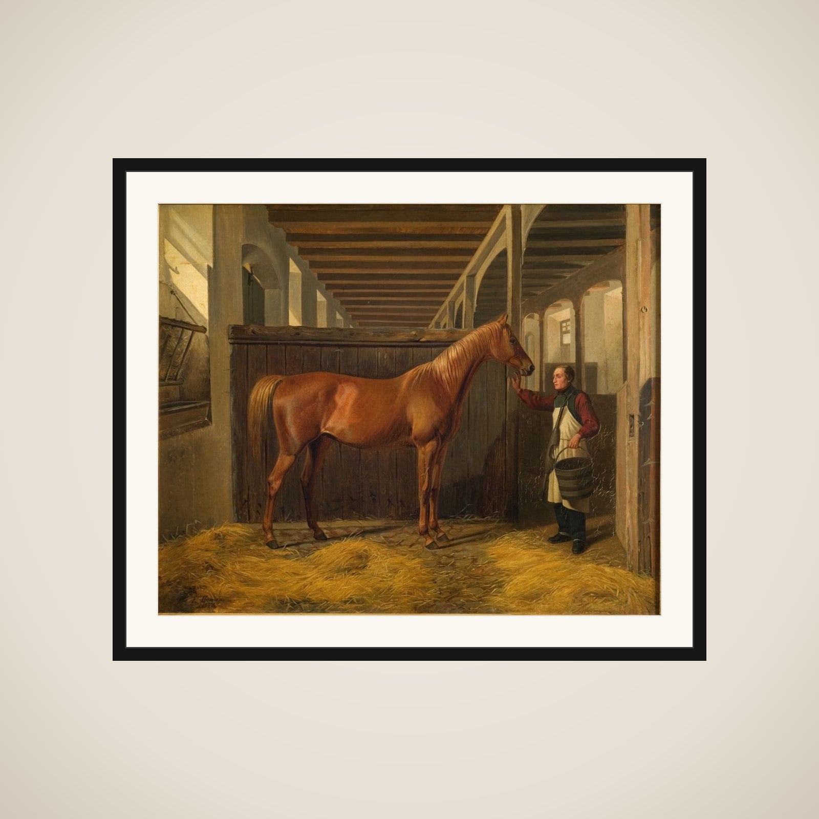 La Danseuse framed