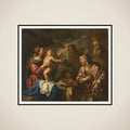 Den hellige Catharinas forlovelse framed