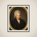 Ane Margrethe Abildgaard, f. Bastholm. Maleren N.A. Abildgaards moder framed