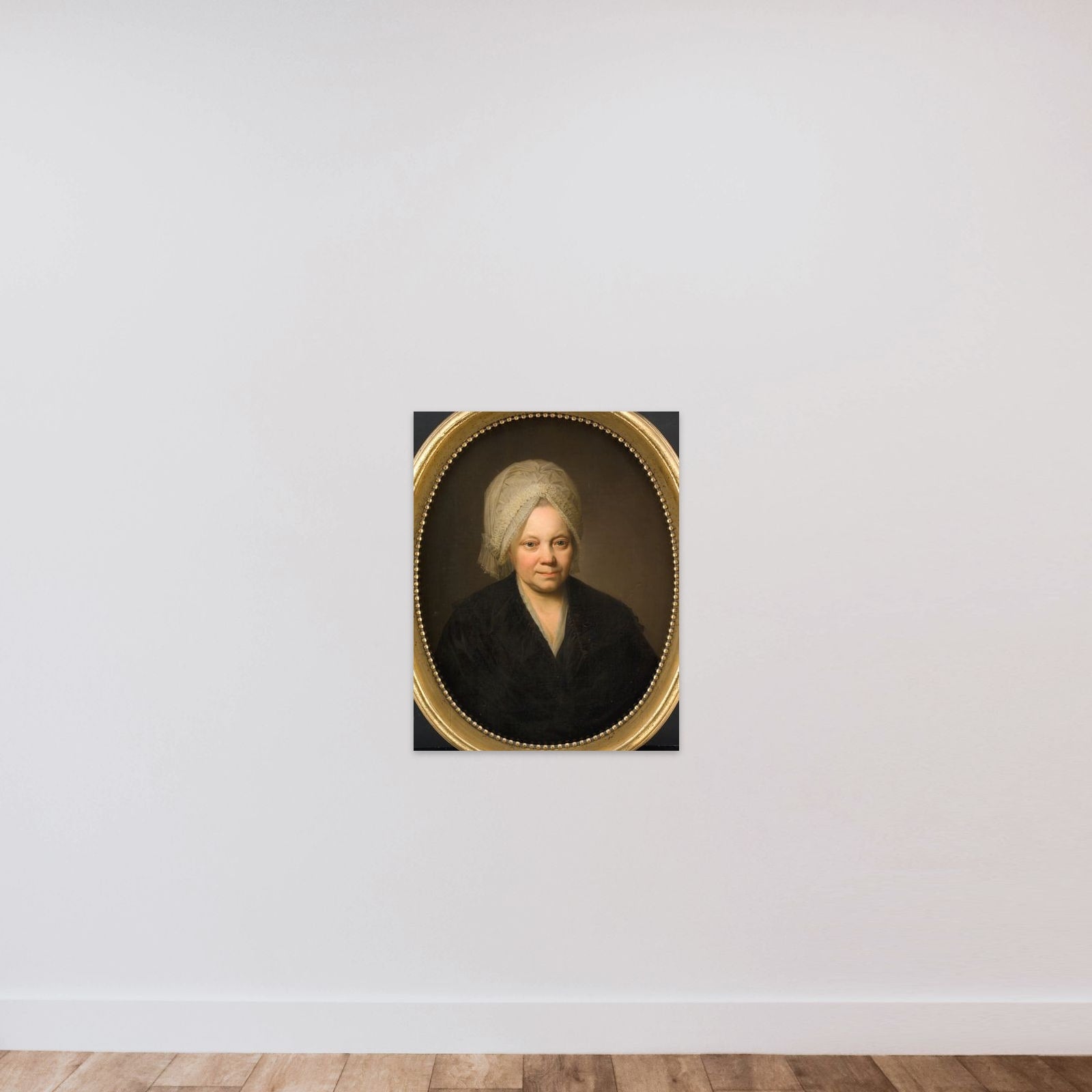 Ane Margrethe Abildgaard, f. Bastholm. Maleren N.A. Abildgaards moder unframed — shown to scale