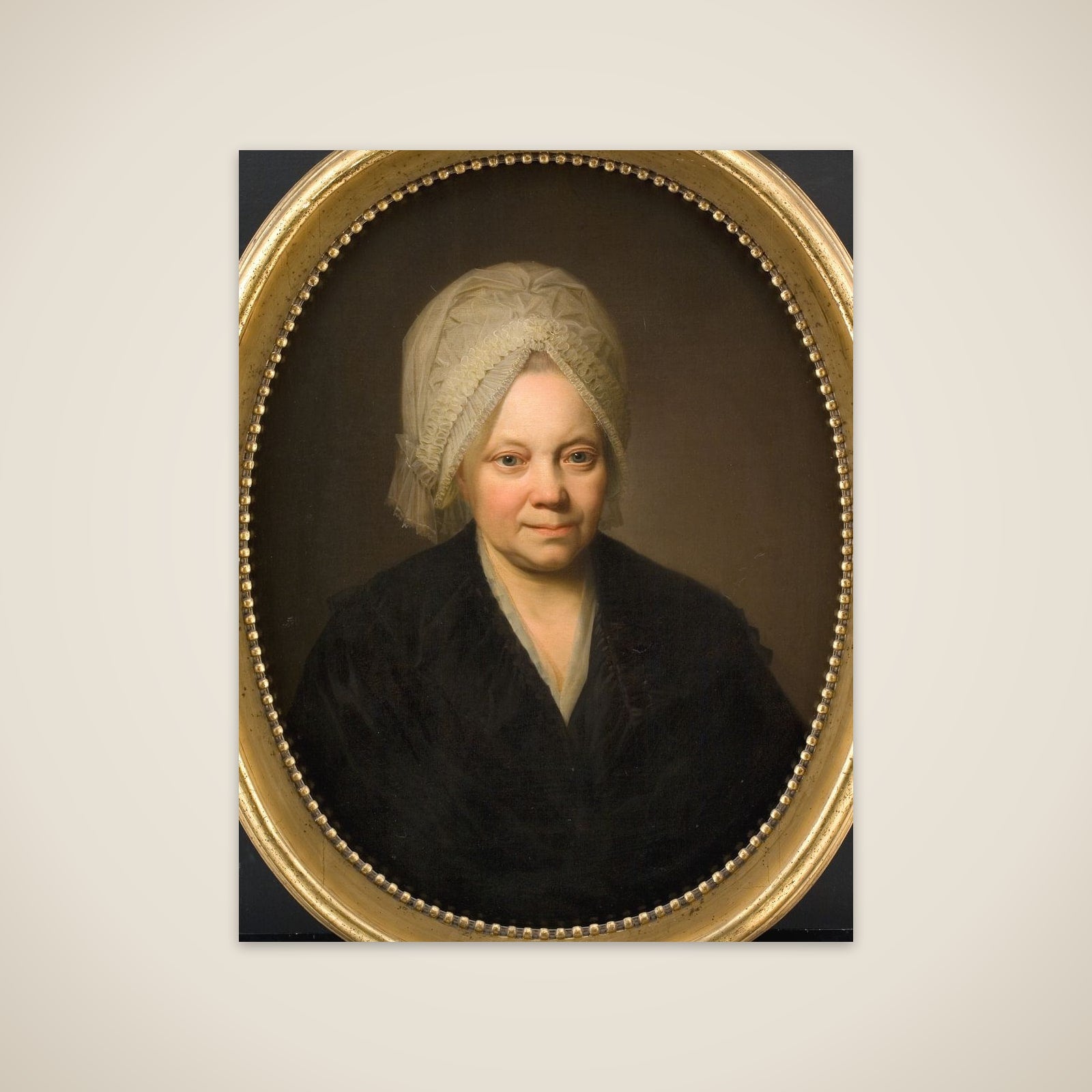 Ane Margrethe Abildgaard, f. Bastholm. Maleren N.A. Abildgaards moder unframed print