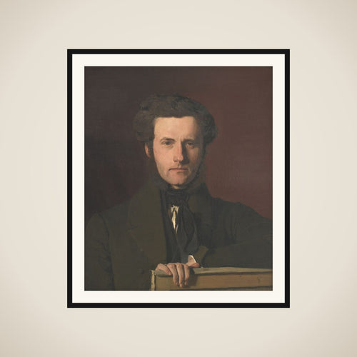 Dekorationsmaler Georg Christian Hilker framed