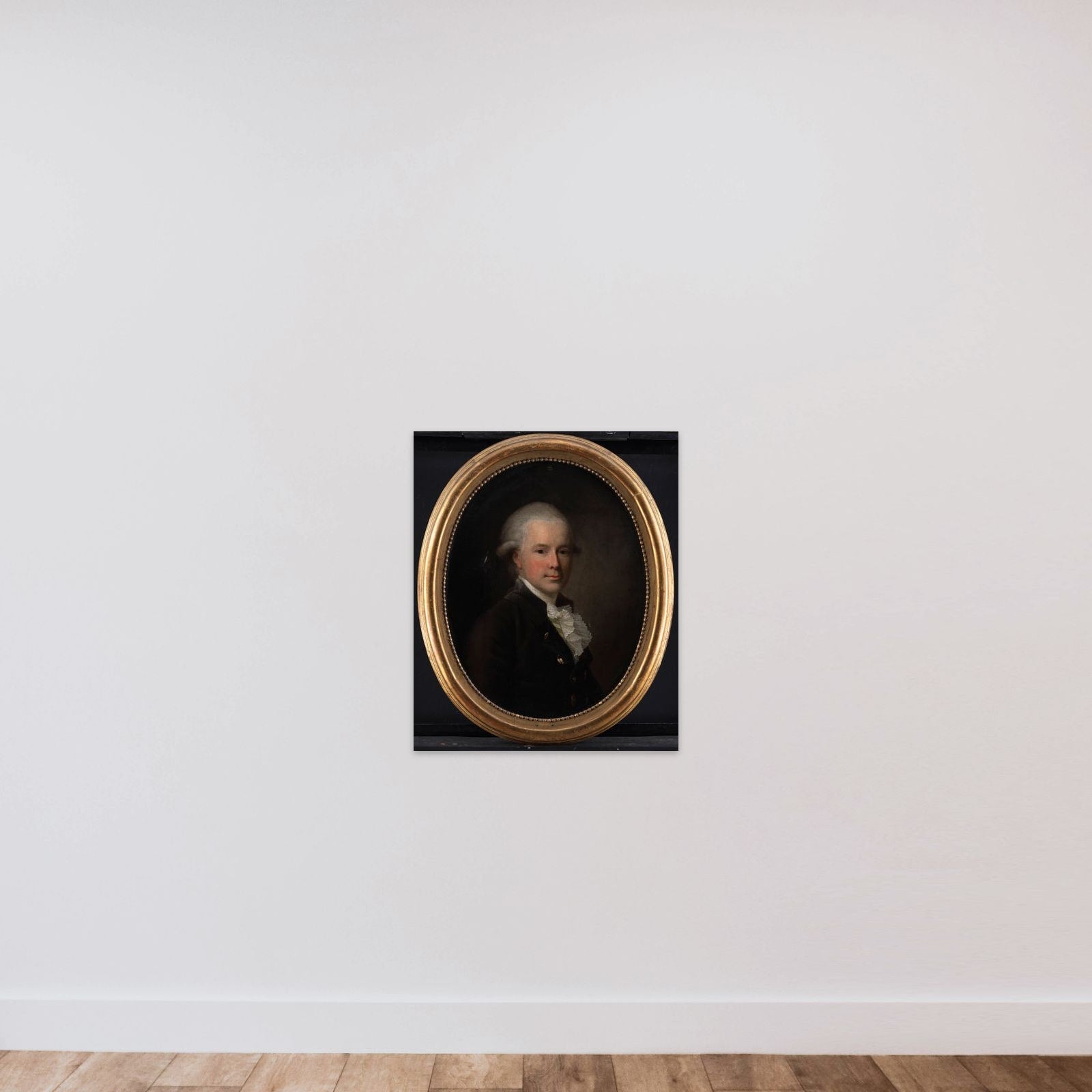 Amtmand, geheimeråd Antoine de la Calmette unframed — shown to scale