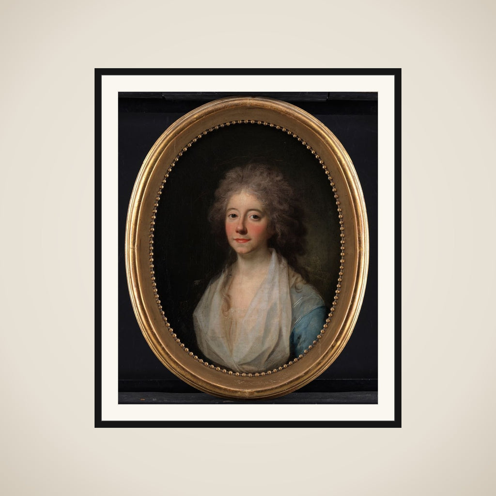 Elisabeth (Lisa) de la Calmette, f. baronesse Iselin framed
