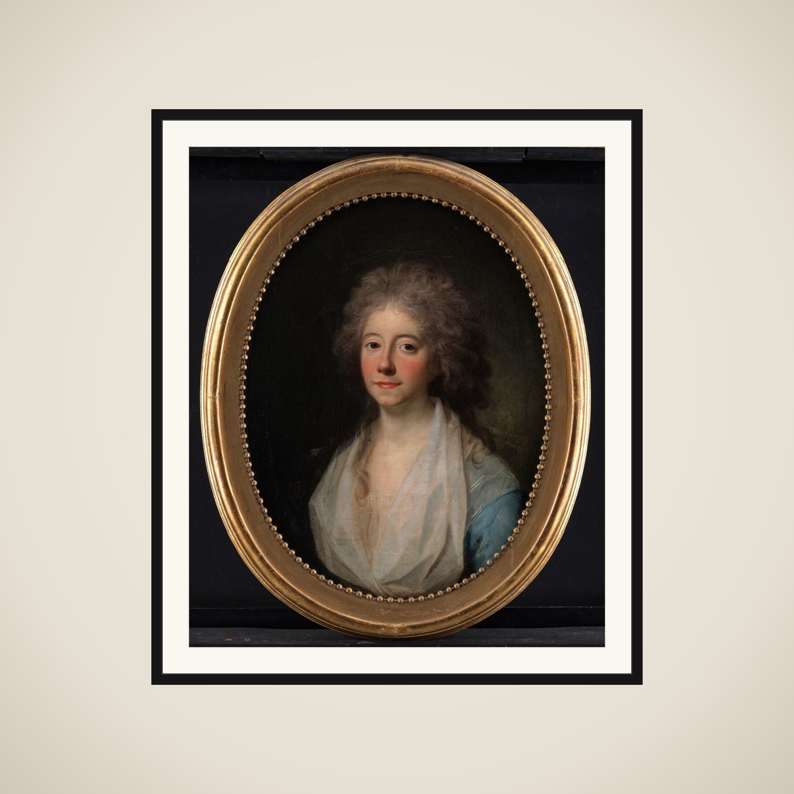 Elisabeth (Lisa) de la Calmette, f. baronesse Iselin framed