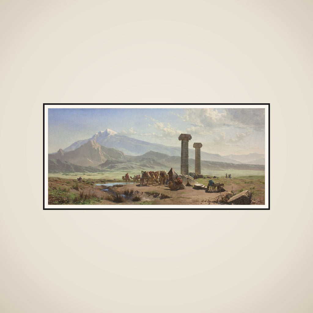 Den lydiske slette i nærheden af Sardes, Lilleasien (Tyrkiet) framed