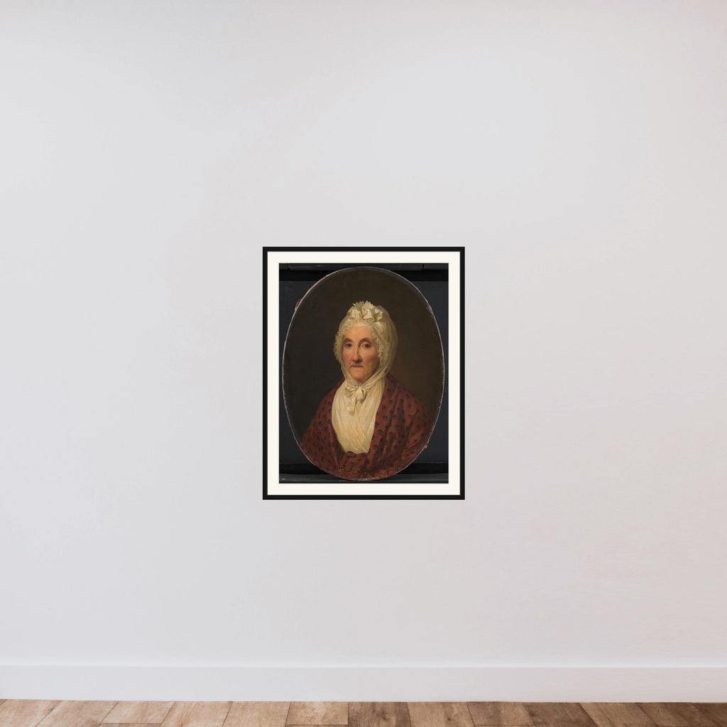 Brændevinsbrænder Bagges enke framed — shown to scale