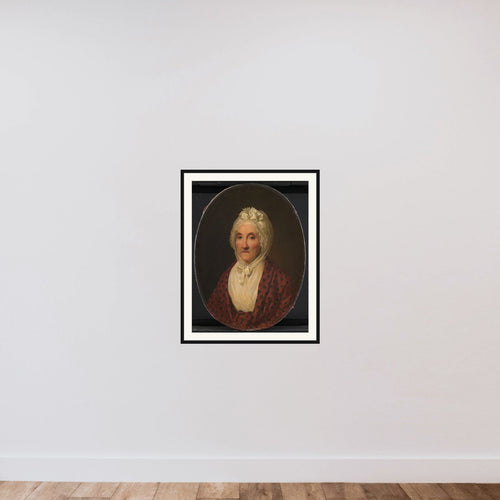 Brændevinsbrænder Bagges enke framed — shown to scale