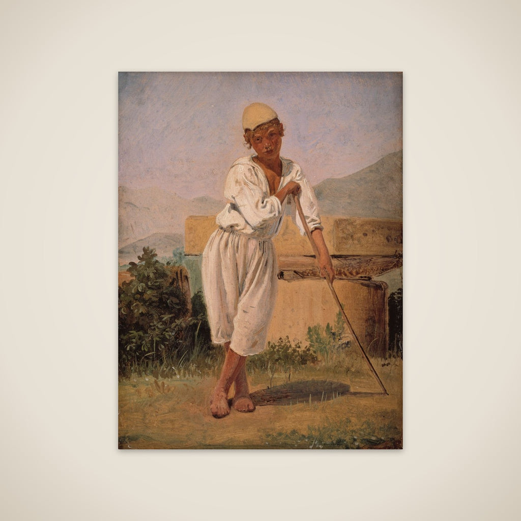 En hyrdedreng fra Pompeji unframed print