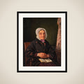 Ellen Roed, f. Jensen, kunstnerens moder framed