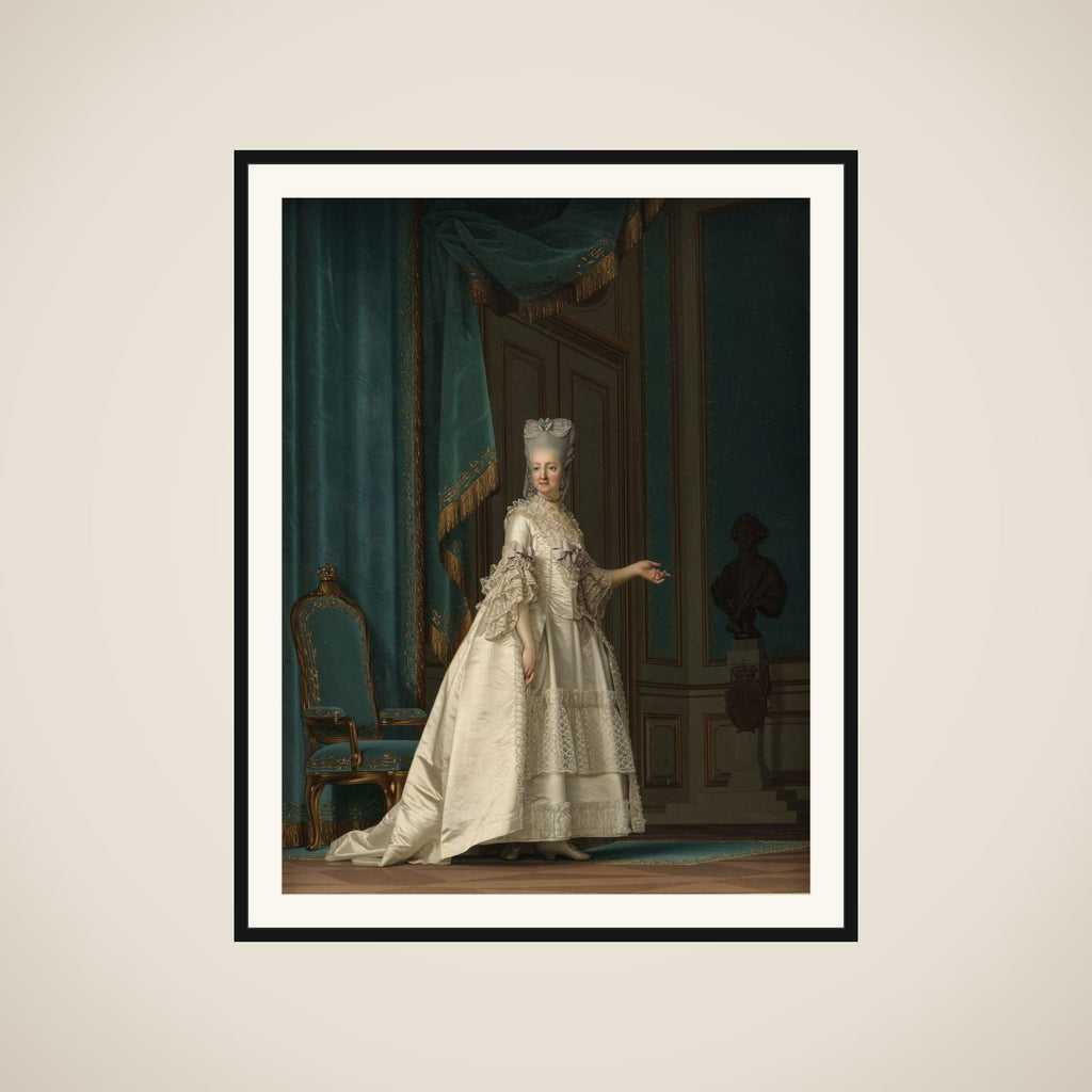 Enkedronning Juliane Marie framed