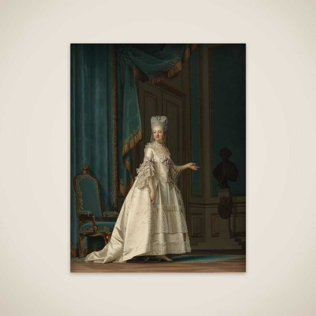 Enkedronning Juliane Marie unframed print