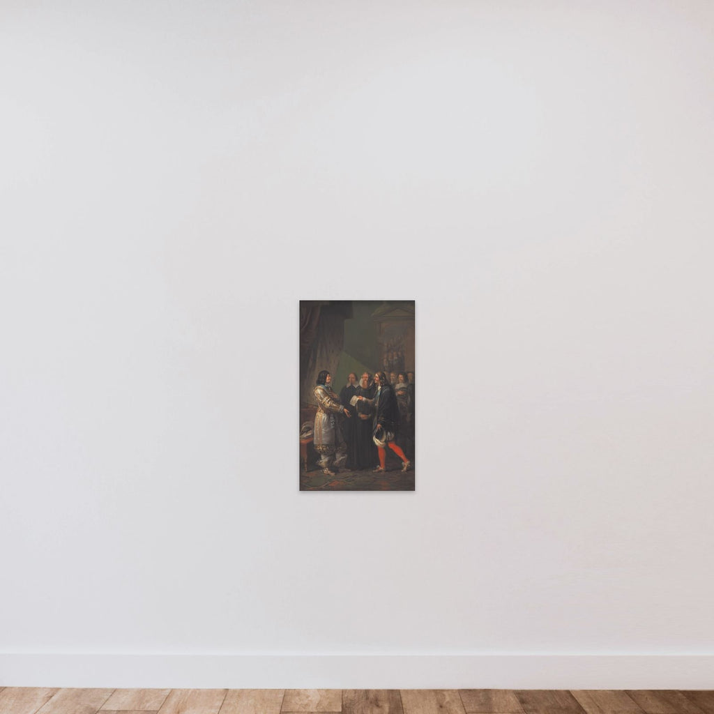 Frederik III modtager enevoldsmagten 1660 unframed — shown to scale