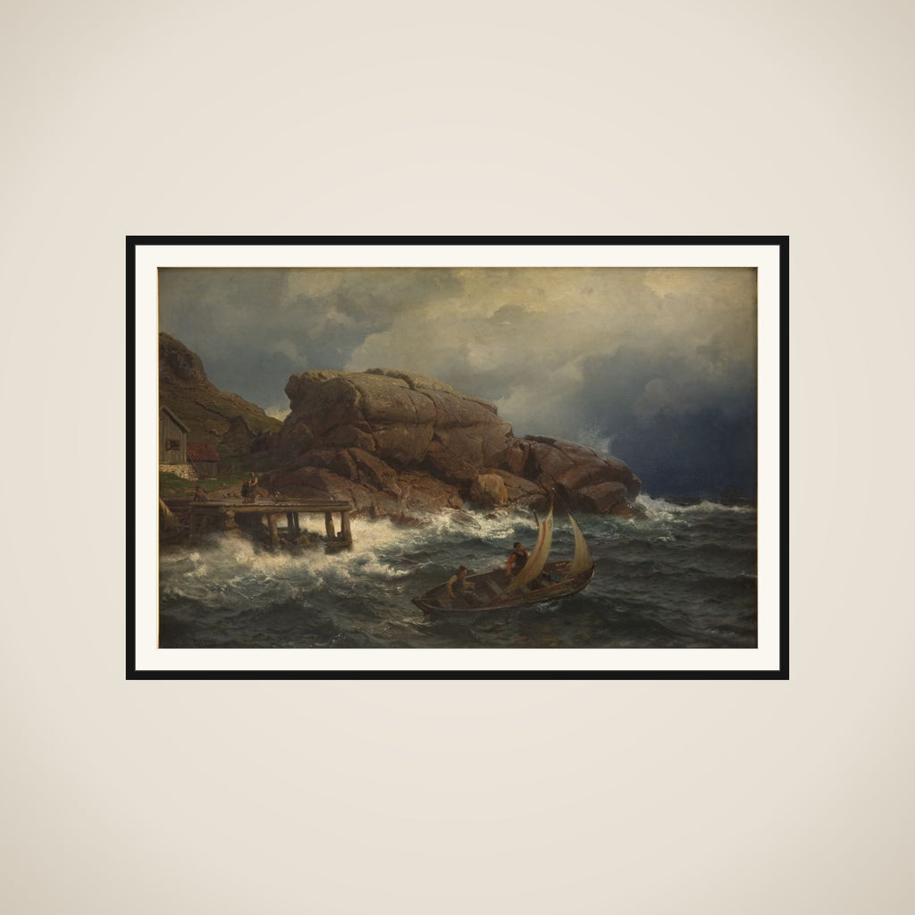 En norsk søhavn framed