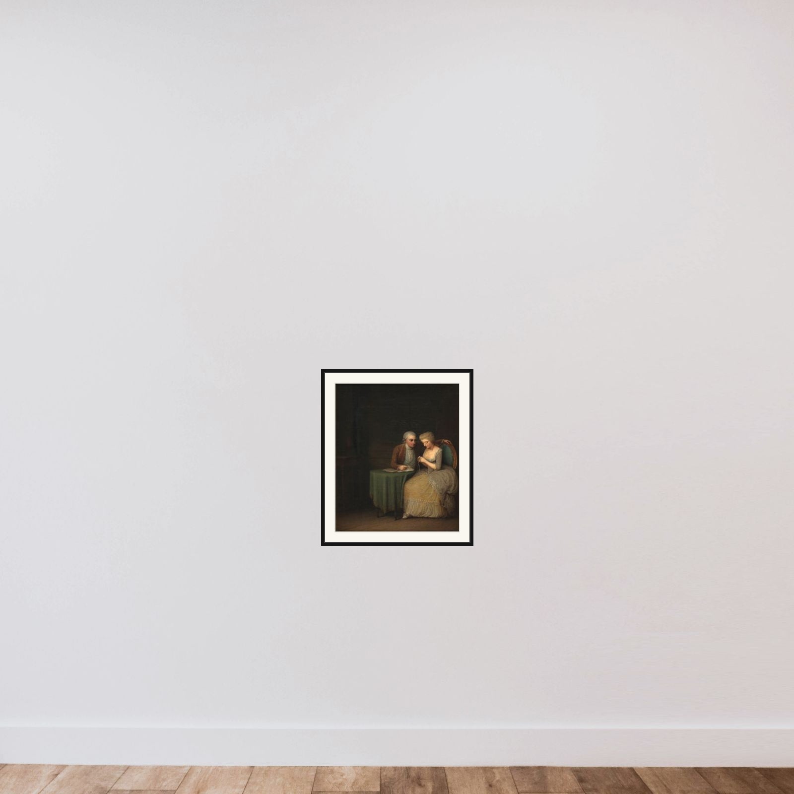 Frieren framed — shown to scale