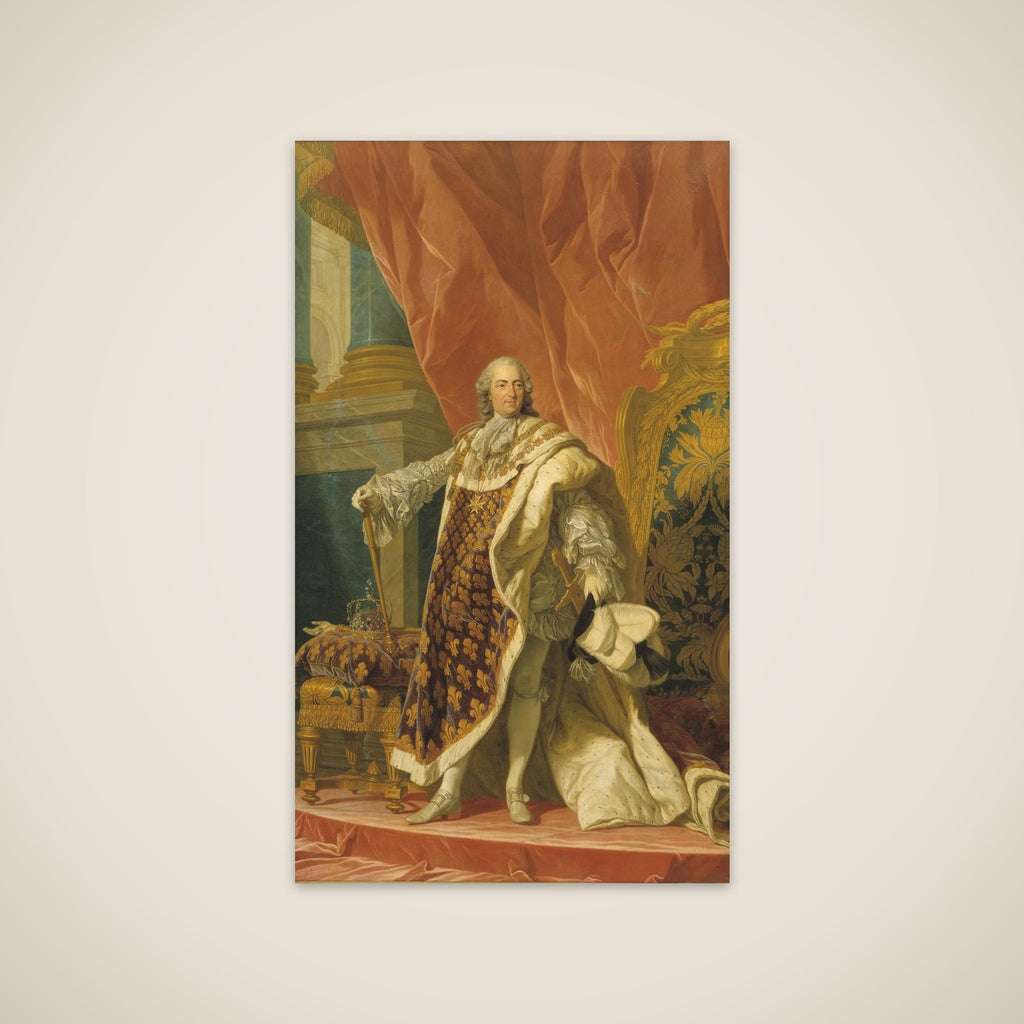 Ludvig XV af Frankrig (1710-1774) unframed print