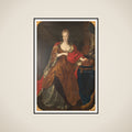 Portræt af Christine af Polen framed