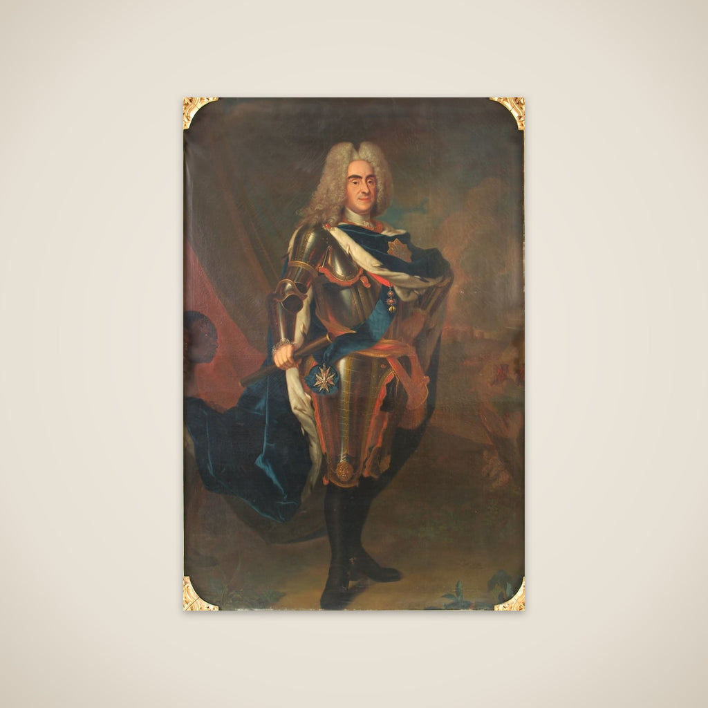 August II af Polen unframed print