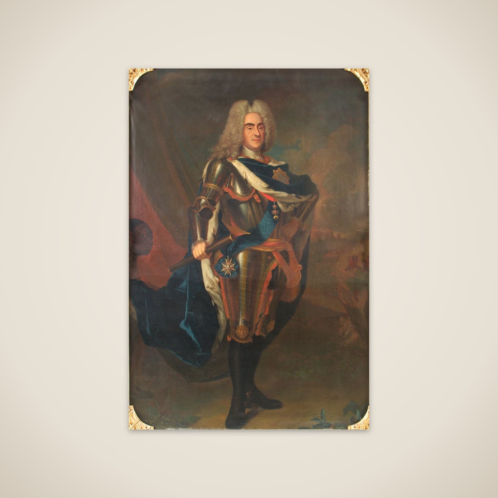 August II af Polen unframed print