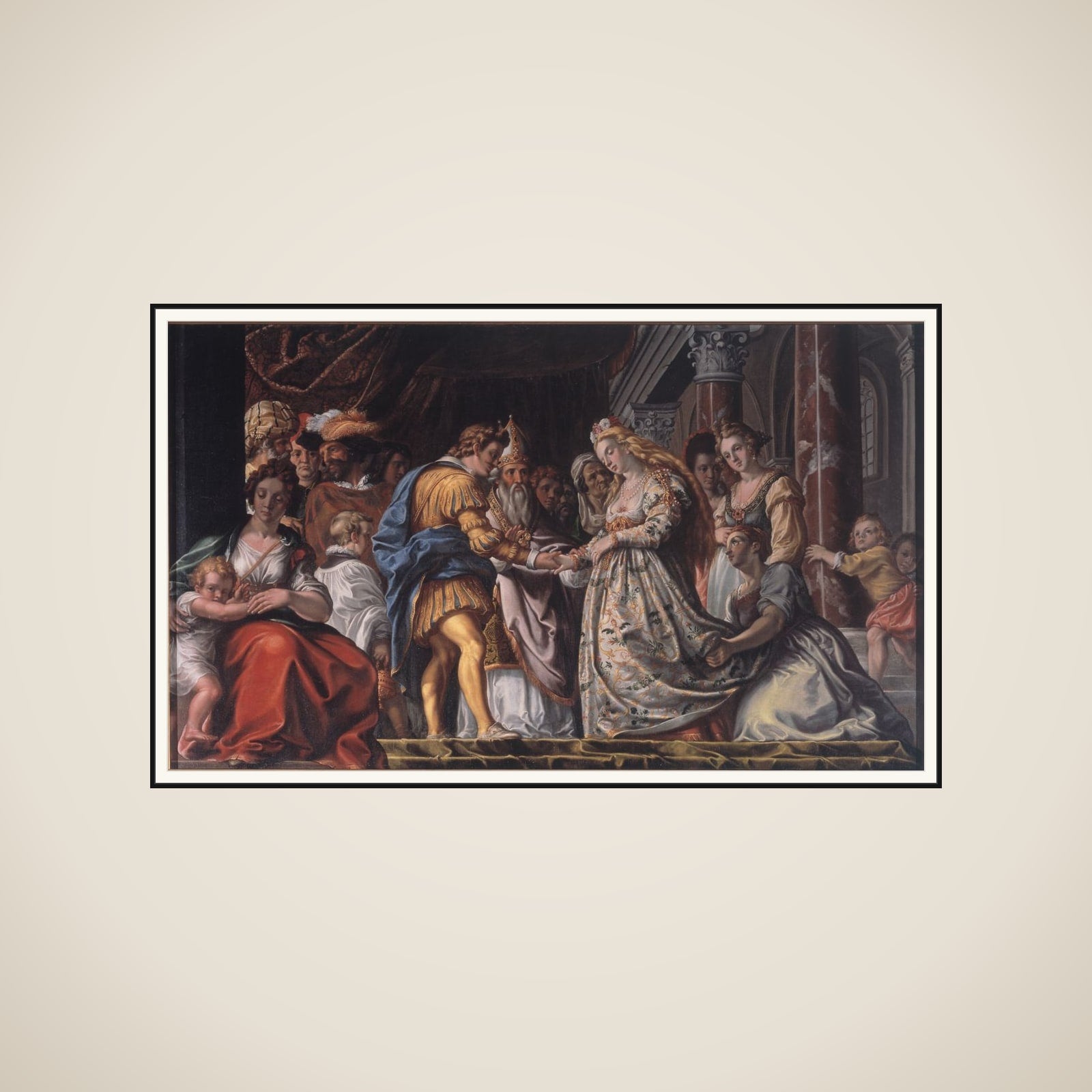 En trolovelse framed