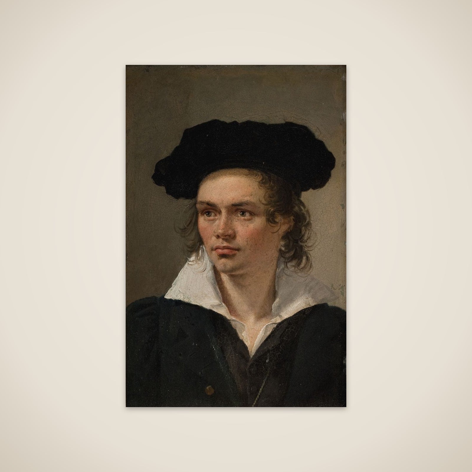Billedhuggeren Hermann Ernst Freund unframed print