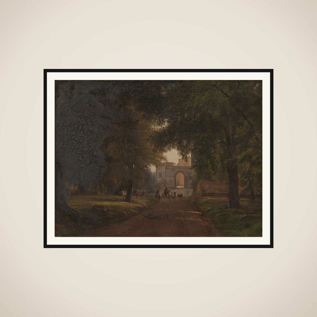 Ved Ariccia framed